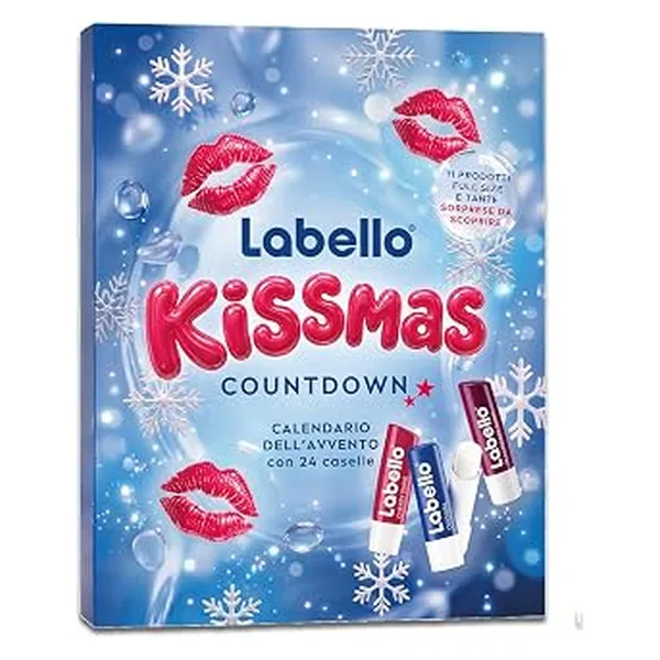 Labello Kissmas Countdown 2026 Calendario dell'Avvento